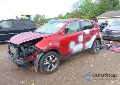 2020 Kia Sportage Lx z USA, uszkodzony, nr VIN KNDPM3AC7L7791653